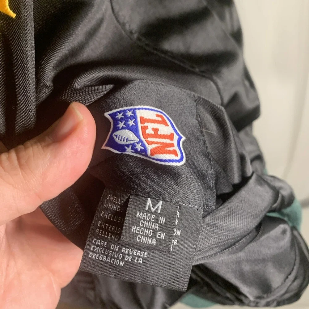 Vtg‎ Green Bay Packer Jacket Reversible 90's Y2k Hip Hop Skater NFL Size M